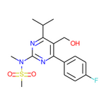 4-(4-Fluorophenyl)-6-isopropyl-2-[(N-methyl-N-methylsufonyl)amino]pyrimidine-5-yl-methanol|CS-0154297|147118-36-3