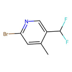 2-Bromo-5-(difluoromethyl)-4-methylpyridine|CS-0161322|1805019-61-7