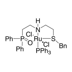 Dichloro[rel-[N(S)]-N-[2-(diphenylphosphinyl-κO)ethyl]-2-[(R)-benzylthio-κS]ethanamine-κN](triphenylphosphine) ruthenium|44-3245