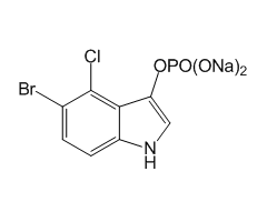 5-Bromo-4-chloro-3-indolyl phosphate disodium salt, 98%|141887|102185-33-1