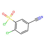 2-Chloro-5-cyanobenzene-1-sulfonyl chloride|CS-W018977|942199-56-6