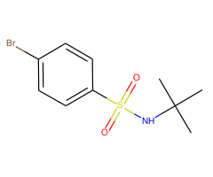 4-Bromo-N-tert-butyl-benzenesulfonamide, 98%|142693|93281-65-3
