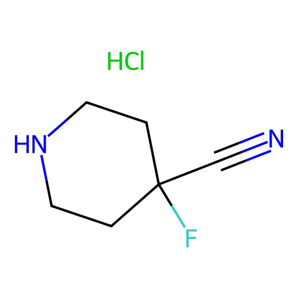4-Fluoropiperidine-4-carbonitrile hydrochloride|CS-D0433|1374653-45-8
