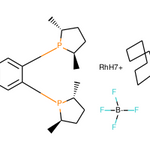 (-)-1,2-Bis((2R,5R)-2,5-dimethylphospholano)benzene(1,5-cyclooctadiene)rhodium(I) tetrafluoroborate, 98+% (R,R)-Me-DUPHOS-Rh