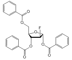 1,3,5-Tri-O-benzoyl-2-deoxy-2-fluoro-α-D-arabinofuranose, 98%|147567|97614-43-2