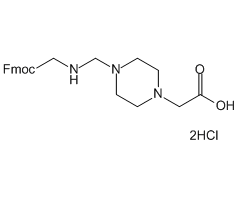 4-[2-(Fmoc-amino)ethyl]-1-piperazineacetic acid dihydrochloride, 96%|149337|204320-65-0