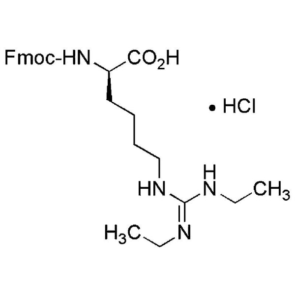 Fmoc-D-Homoarg(Et)2-OH hydrochloride salt (symmetrical)|29743|2098497-24-4