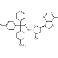 2'-Deoxy-5'-O-dimethoxytrityl-N<sup>6</sup>-methyladenosine, 98%|151007|98056-69-0