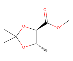 Methyl (4R,5S)-2,2,5-trimethyl-1,3-dioxolane-4-carboxylate|CS-W000681|78086-72-3