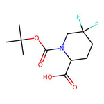 1-(tert-Butoxycarbonyl)-5,5-difluoropiperidine-2-carboxylic acid|CS-W001363|1255663-95-6
