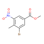 3-Bromo-4-methyl-5-nitro-benzoic acid methyl ester|CS-0061181|223519-08-2