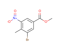 3-Bromo-4-methyl-5-nitro-benzoic acid methyl ester|CS-0061181|223519-08-2