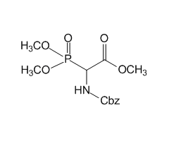 (±)-Methyl-2-benzyloxycarbonylamino-2-(dimethoxyphosphinyl) acetate, 97%|155290|88568-95-0