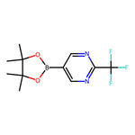 5-(4,4,5,5-Tetramethyl-1,3,2-dioxaborolan-2-yl)-2-(trifluoromethyl)pyrimidine|CS-0135328|1701434-52-7