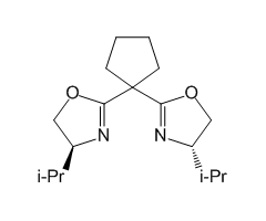 (4S,4'S)-2,2'-(Cyclopentane-1,1-diyl)-bis(4-isopropyl-4,5-dihydrooxazole), 95%|1561126|1379452-52-4
