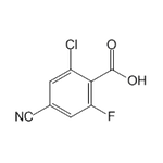 2-Chloro-4-cyano-6-fluorobenzoic acid|CS-0157730|1258298-29-1