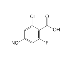 2-Chloro-4-cyano-6-fluorobenzoic acid|CS-0157730|1258298-29-1