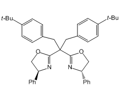 (4S,4'S)-2,2'-(1,3-Bis[4-(t-butyl)phenyl)propane-2,2-diyl]bis(4-phenyl-4,5-dihydrooxazole)  (S)-BTBBPh-SaBOX