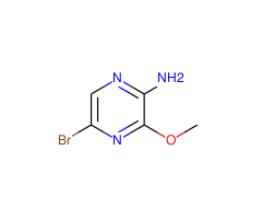 2-Amino-5-bromo-3-methoxypyrazine, 95%|158316|5900-13-0
