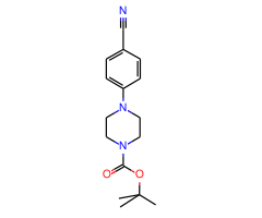 tert-Butyl 4-(4-cyanophenyl)piperazine-1-carboxylate, 97%|158995|186650-98-6