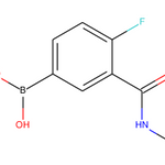 4-Fluoro-3-(methylcarbamoyl)phenylboronic acid|CS-0030606|874219-19-9