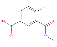 4-Fluoro-3-(methylcarbamoyl)phenylboronic acid|CS-0030606|874219-19-9