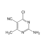 2-Amino-4-chloro-6-methylpyrimidine-5-carbonitrile|CS-0040055|99586-66-0