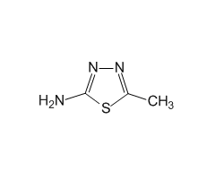 2-Amino-5-methyl-1,3,4-thiadiazole, 97%|159617|108-33-8