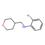 2-Bromo-N-((tetrahydro-2h-pyran-4-yl)methyl)aniline|CS-0265984|1249747-21-4