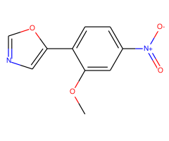 5-(2-Methoxy-4-nitrophenyl)oxazole|CS-0116134|198821-78-2