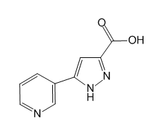5-(Pyridin-3-yl)-1H-pyrazole-3-carboxylic acid, 98%|274930|374064-01-4