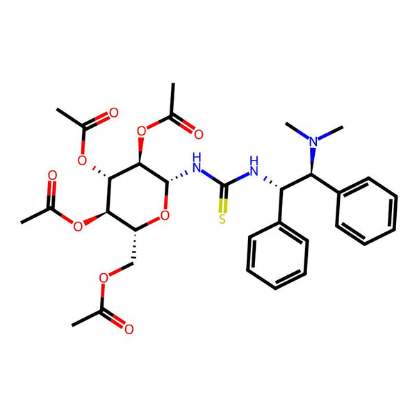 N-[(1S,2S)-2-(Dimethylamino)-1,2-diphenylethyl]-N'-(2,3,4,6-tetra-O-acetyl-β-D-glucopyranosyl)thiourea, 98%, (99% ee)|07-6365|1414889-04-5