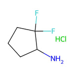 2,2-Difluorocyclopentan-1-amine hydrochloride|CS-0108754|921599-70-4