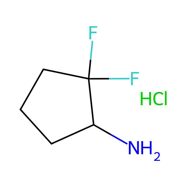 2,2-Difluorocyclopentan-1-amine hydrochloride|CS-0108754|921599-70-4