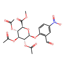 Methyl 1-O-(2-formyl-4-nitrophenyl)-2,3,4-tri-O-acetyl-β-D-glucopyranuronate, 97%|9107443|148579-83-3
