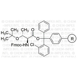 Fmoc-O-tert-butyl-L-threonine 2-chlorotrityl resin (0.3 - 0.9 meq/g, 200 - 400 mesh)|06803