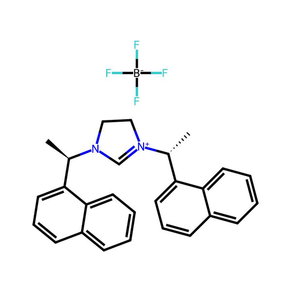 1,3-Bis((R)-1-(naphthalen-1-yl)ethyl)-4,5-dihydro-1H-imidazol-3-ium tetrafluoroborate|CS-0506867|1344155-18-5