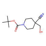 tert-Butyl 4-cyano-4-(hydroxymethyl)piperidine-1-carboxylate|CS-0038741|614730-96-0