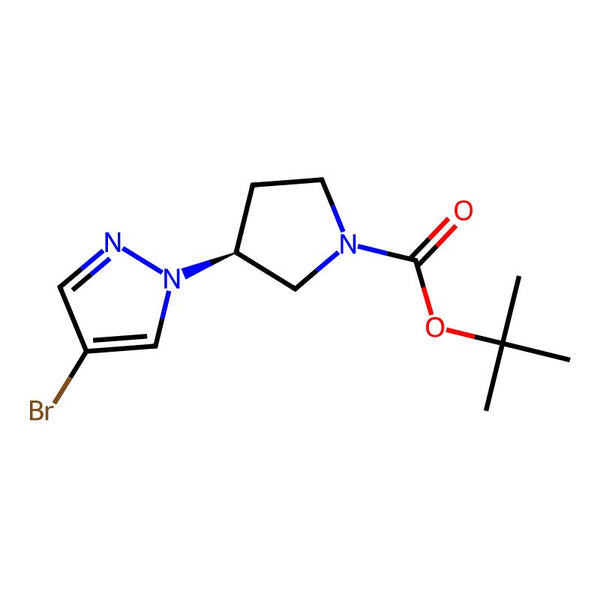 Tert-butyl (S)-3-(4-bromo-1H-pyrazol-1-yl)pyrrolidine-1-carboxylate|CS-0502576|1357384-35-0
