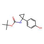 Tert-butyl (1-(4-hydroxyphenyl)cyclopropyl)carbamate|CS-0507326|1394918-80-9