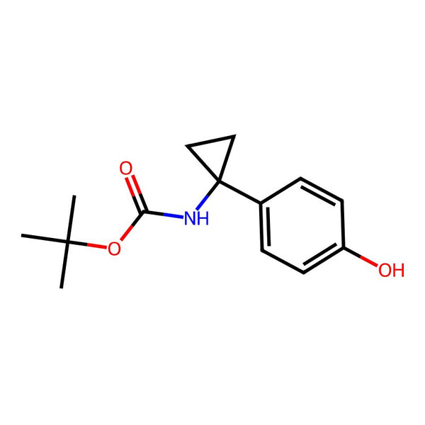 Tert-butyl (1-(4-hydroxyphenyl)cyclopropyl)carbamate|CS-0507326|1394918-80-9