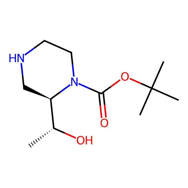 tert-Butyl (R)-2-((R)-1-hydroxyethyl)piperazine-1-carboxylate|CS-0197587|1932095-36-7