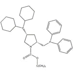 (2R,4R)-(+)-2-(Diphenylphosphinomethyl)-4-(dicyclohexylphosphino)-N-(t-butoxycarbonyl)pyrrolidine, min. 97% (R,R-BCPM)|15-7220|114751-47-2