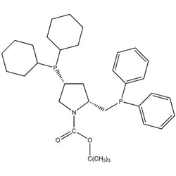 (2R,4R)-(+)-2-(Diphenylphosphinomethyl)-4-(dicyclohexylphosphino)-N-(t-butoxycarbonyl)pyrrolidine, min. 97% (R,R-BCPM)|15-7220|114751-47-2