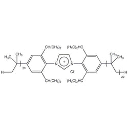 1,3-Bis{2,6-di-i-propyl-4-[polyisobutyl(20)]phenyl}imidazolium chloride (50% in hexanes/polyisobutylene)|07-4050