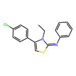 (Z)-4-(4-Chlorophenyl)-3-ethyl-N-phenylthiazol-2(3H)-imine|CS-0120258|1829540-75-1