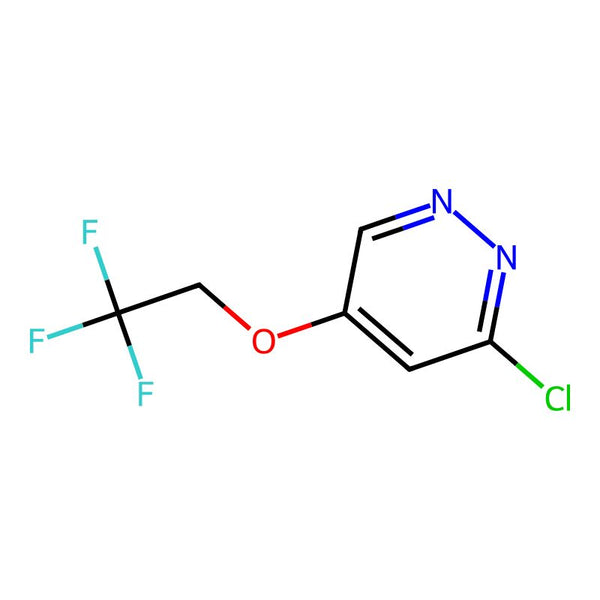 3-Chloro-5-(2,2,2-trifluoroethoxy)pyridazine|CS-0157358|1346691-33-5