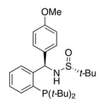 [S(R)]-N-[(R)-(4-Methoxyphenyl)[2-(di-tert-butylphosphino)phenyl]methyl]-2-methyl-2-propanesulfinamide, 95%|15-0182|2561513-54-8