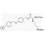 Na-Fmoc-Ne-Boc-L-lysine 4-alkoxybenzyl alcohol resin|01912
