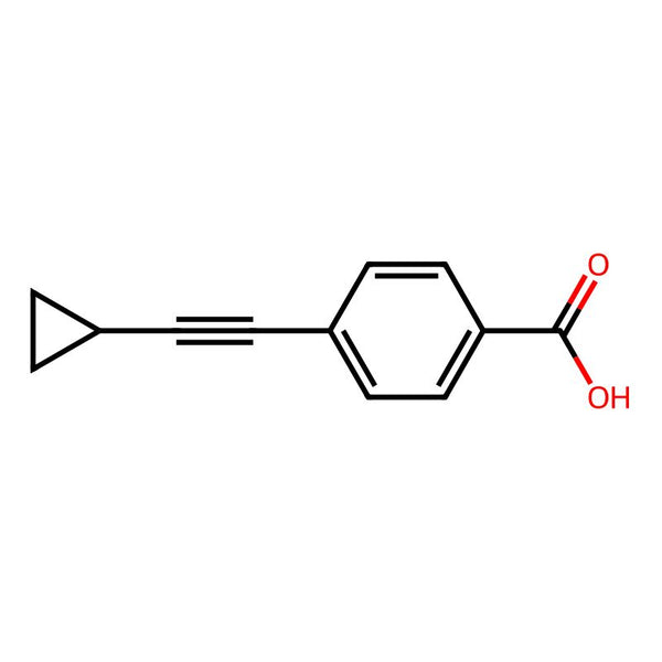 4-(Cyclopropylethynyl)benzoic acid|CS-0132657|908247-29-0
